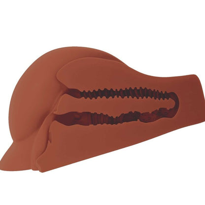 PDX PLUS - PERFECT ASS XL DOPPELTER MASTURBATOR IN BRAUNER FORM