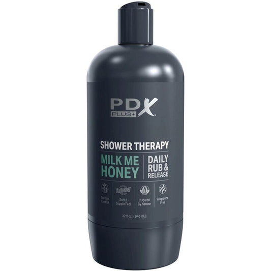 PDX PLUS - STROKER MASTURBATOR DISKRETES DESIGN DER MILK ME HONEY SHAMPOOFLASCHE