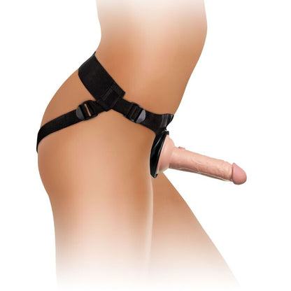 KING COCK - ELITE VERSTELLBARER HARNESS MIT DILDO 15,2 CM FÜR ANFÄNGER