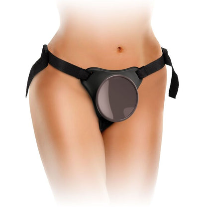 KING COCK - ELITE KOMFORTABLER VERSTELLBARER HARNESS MIT DILDO 17,8 CM