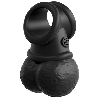 KING COCK - ELITE DELUXE VERSTELLBARES HARNESS-SET MIT RING, HODEN UND DILDO 20,3 CM