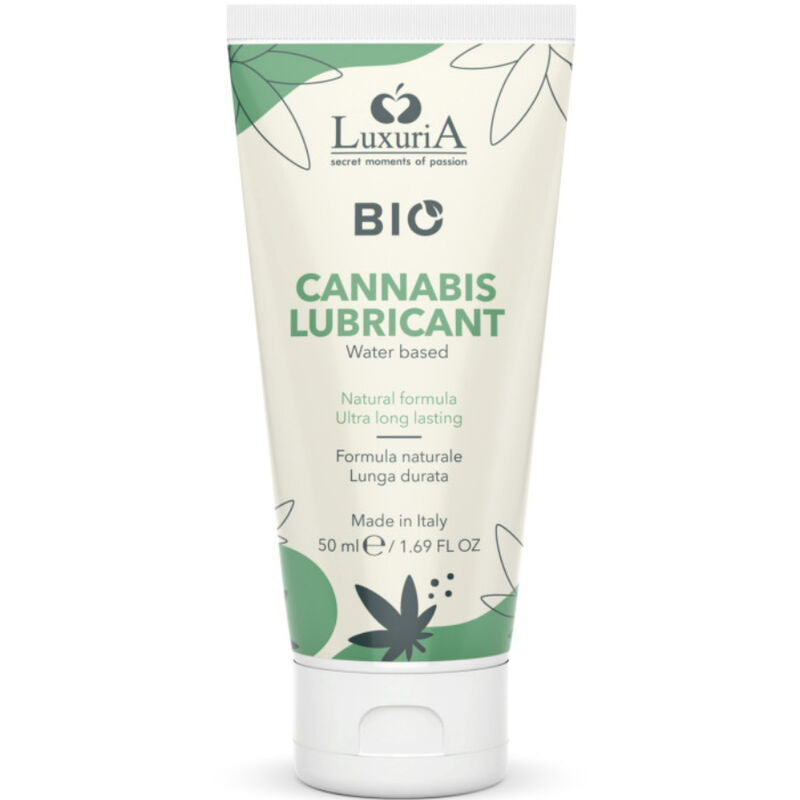 INTIMATELINE - LUXURIA BIO CANNABIS GLEITMITTEL AUF WASSERBASIS 50 ML