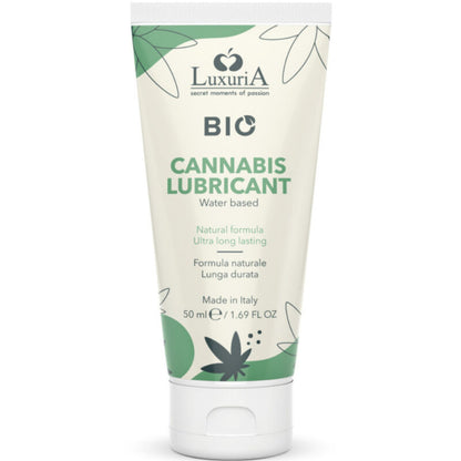 INTIMATELINE - LUXURIA BIO CANNABIS GLEITMITTEL AUF WASSERBASIS 50 ML