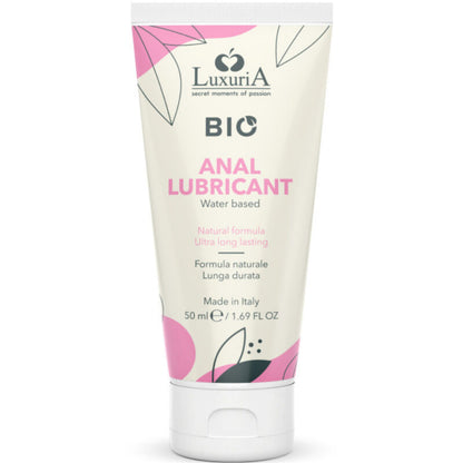 INTIMATELINE - LUXURIA BIO ANAL GLEITMITTEL AUF WASSERBASIS 50 ML