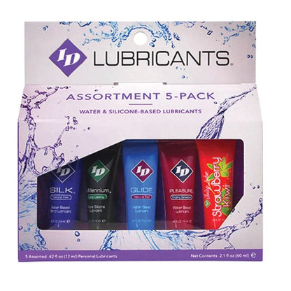 ID JUICY LUBE - SORTIERTE 5X SCHMIERMITTEL-TUBENPACKUNG 12 ML
