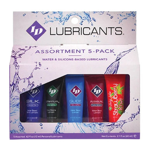 ID JUICY LUBE - SORTIERTE 5X SCHMIERMITTEL-TUBENPACKUNG 12 ML