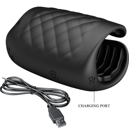 PRETTY LOVE - MANUELLER MASTURBATOR FÜR DEN WIEDERAUFLADBAREN DÜSENVIBRATOR