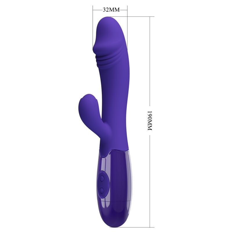 PRETTY LOVE - SNAPPY YOUTH VIBRATOR &amp; G-SPOT STIMULATOR VIOLETT