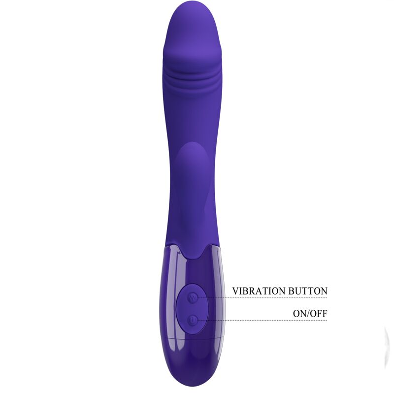 PRETTY LOVE - SNAPPY YOUTH VIBRATOR &amp; G-SPOT STIMULATOR VIOLETT