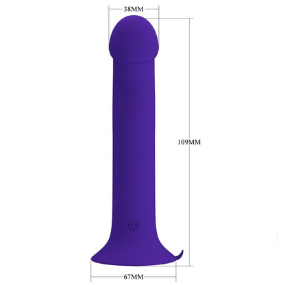 PRETTY LOVE - MURRAY YOUTH VIBRIERENDER DILDO &amp; WIEDERAUFLADBARES VIOLETT