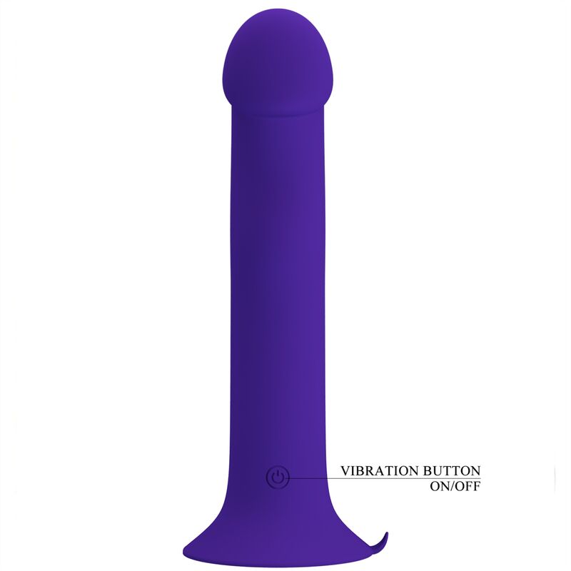 PRETTY LOVE - MURRAY YOUTH VIBRIERENDER DILDO &amp; WIEDERAUFLADBARES VIOLETT