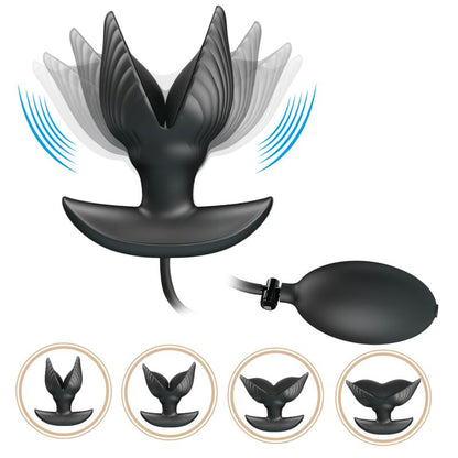 PRETTY LOVE – AUFBLASBARER &amp; WIEDERAUFLADBARER ANALSTECKER