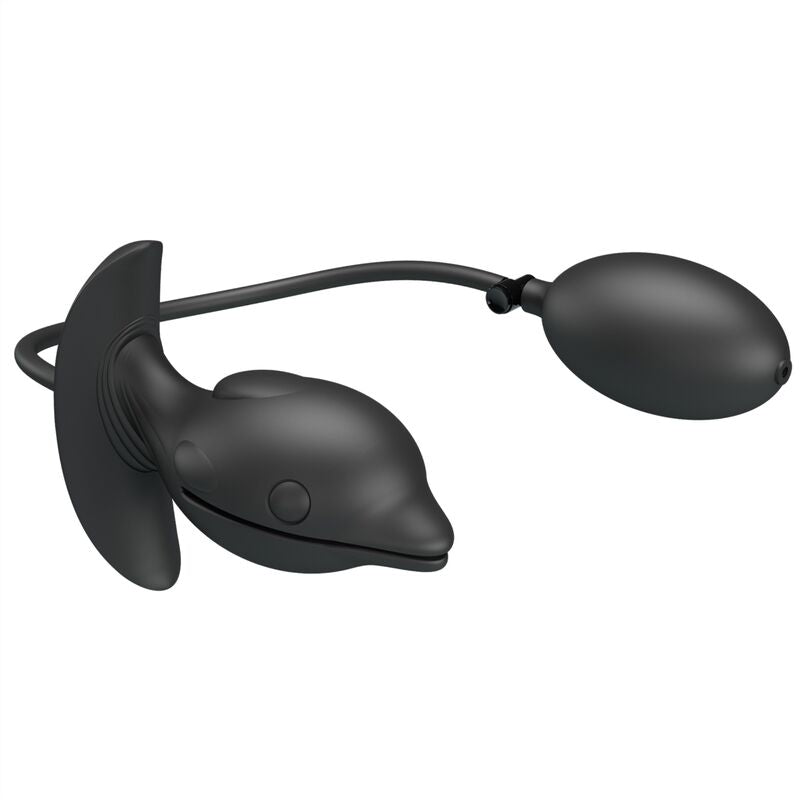 PRETTY LOVE - AUFBLASBARER &amp; WIEDERAUFLADBARER DELFIN-ANALPLUG