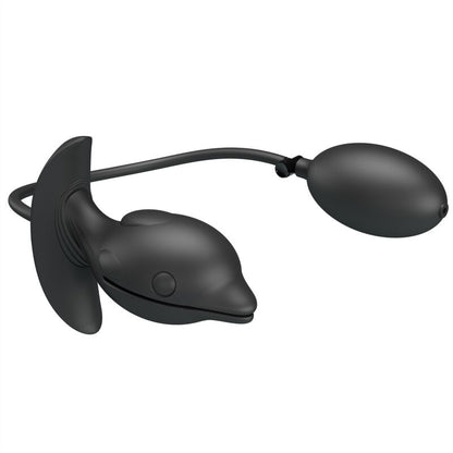 PRETTY LOVE - AUFBLASBARER &amp; WIEDERAUFLADBARER DELFIN-ANALPLUG