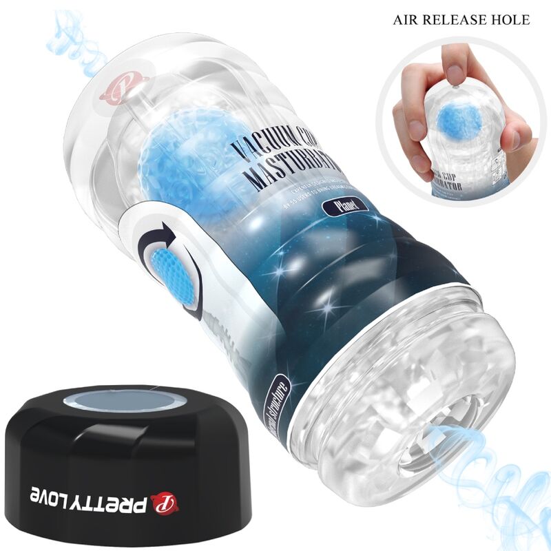 PRETTY LOVE - PLANET BLUE MASTURBATOR-ABDECKUNG