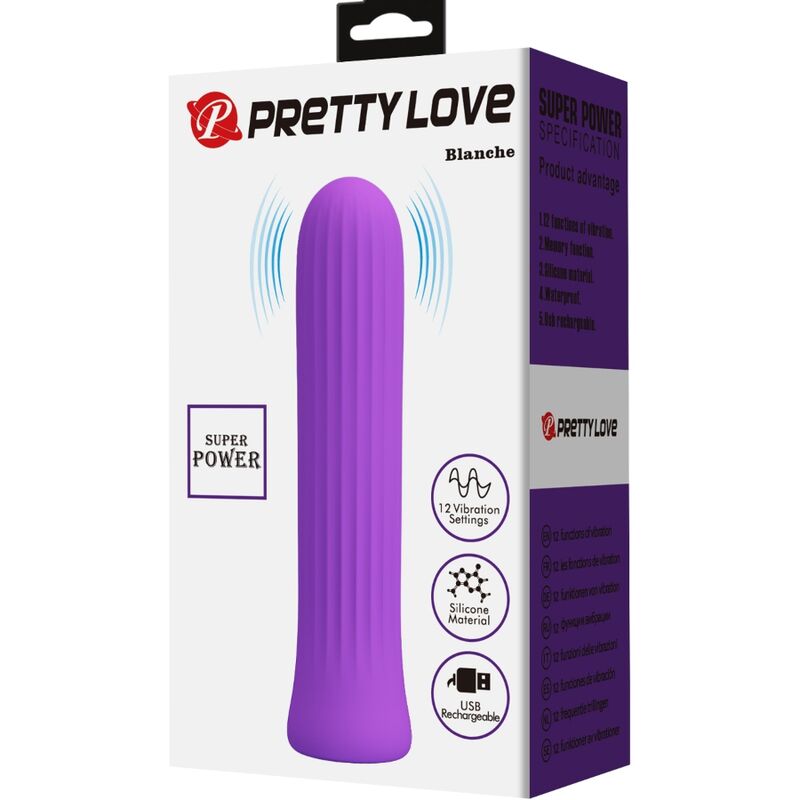 PRETTY LOVE - BLANCHE LILA STIMULATOR VIBRATOR