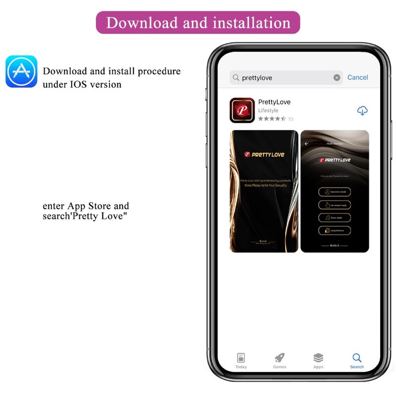 PRETTY LOVE - DOREEN WIEDERAUFLADBARES VIBRIERENDES EI MAGENTA FERNBEDIENUNG