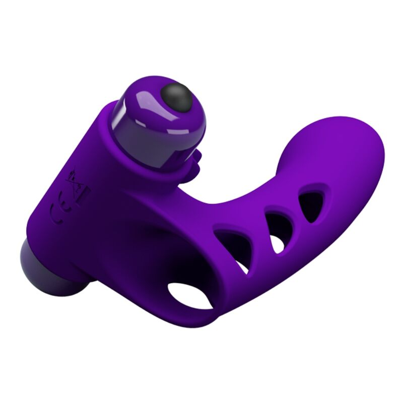 PRETTY LOVE - ORLANDO LILA VIBRATOR-FINGERABDECKUNG