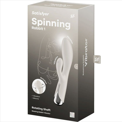 SATISFYER - SPINNING RABBIT 1 Klitoris- und roter G-Punkt-Stimulation