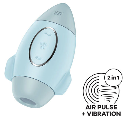 SATISFYER - MISSION CONTROL LILA KLEINER DOPPELIMPULSVIBRATOR