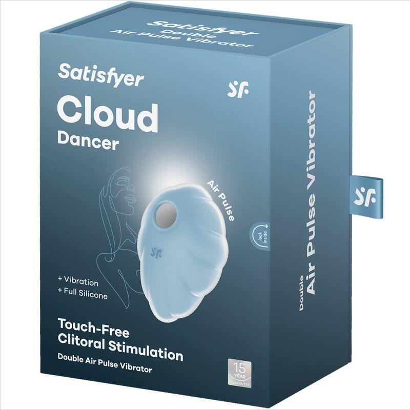 SATISFYER - CLOUD DANCER GRÜNER LUFTPULSVIBRATOR