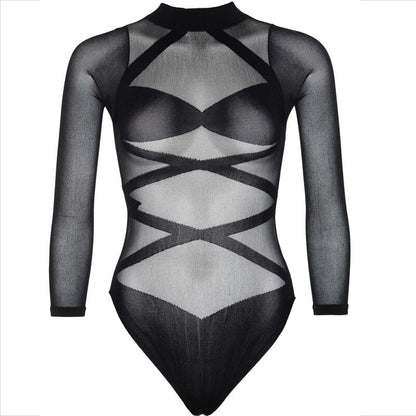 LEG AVENUE - 2-TEILIGES SET BODY UND OBERSCHENKEL