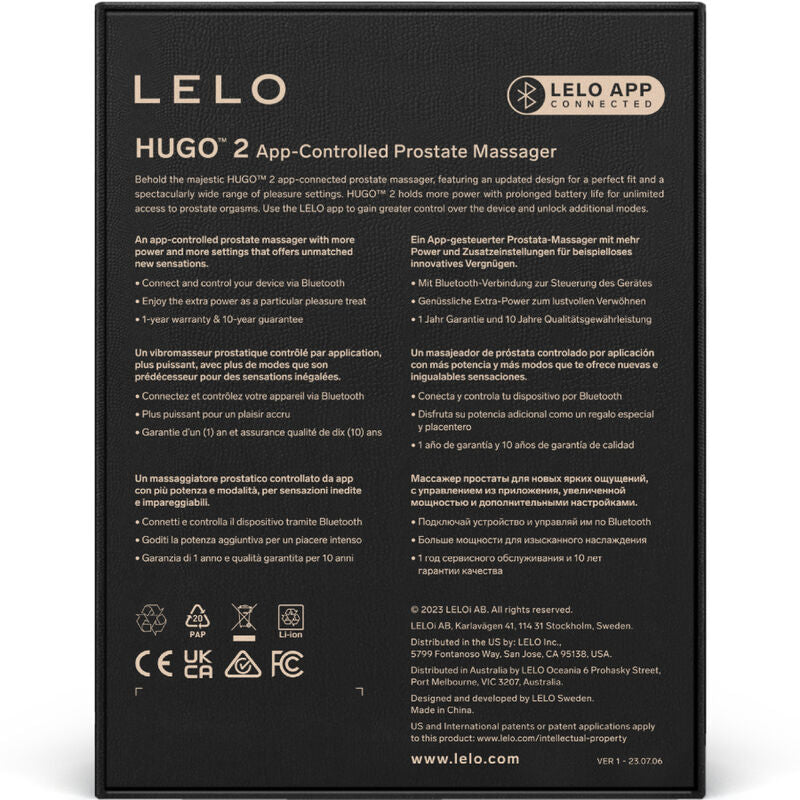LELO - HUGO 2 GRÜNER PROSTATAMASSAGEGERÄT