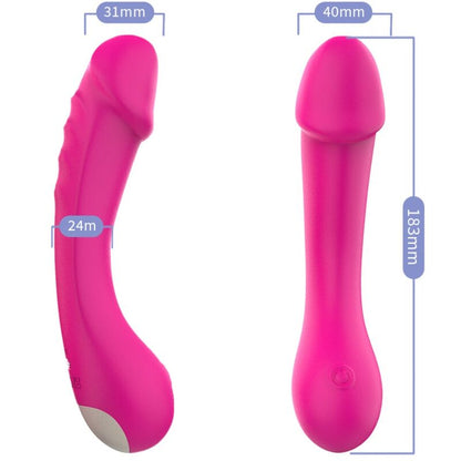ARMONY - DILDO-VIBRATOR G-SPOT SILIKON FUCHSIA