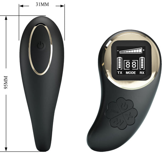 PRETTY LOVE - NATHAN DOPPEL-VERGNÜGEN-VIBRATOR MIT FERNBEDIENUNG