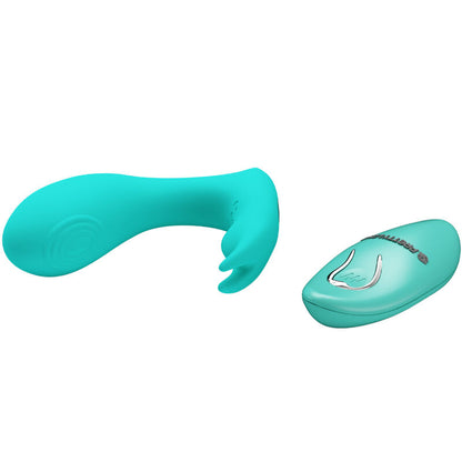 PRETTY LOVE - IDABELLE VIBRATION &amp; PULSATION FERNBEDIENUNG BLAU