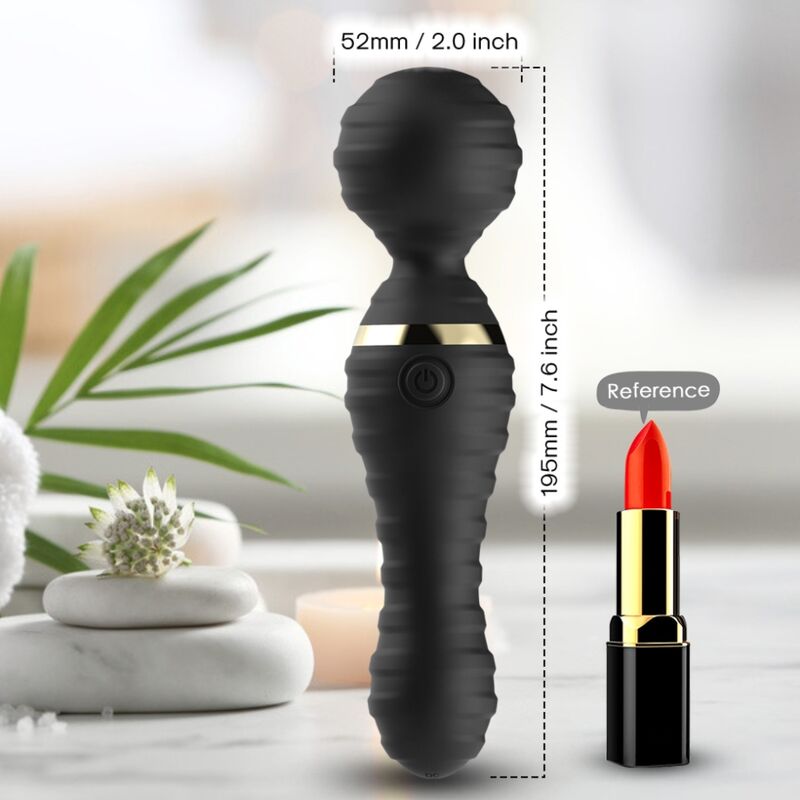 ARMONY - FREEDO MASSAGER &amp; VIBRATOR KLEIN SCHWARZ
