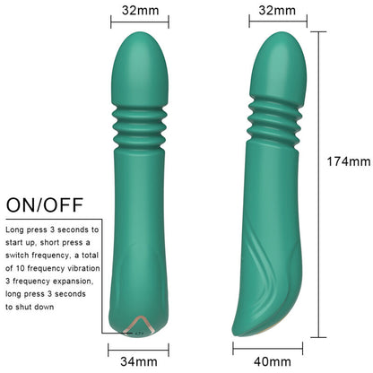 ARMONY - GRÜNER G-PUNKT-VIBRATOR &amp; STOSS