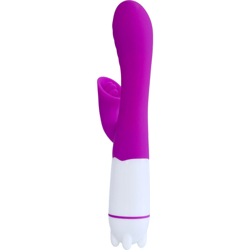 ARMONY - HAPPY VIBRATOR &amp; STIMULATOR MIT VIOLETT WIEDERAUFLADBARER ZUNGE