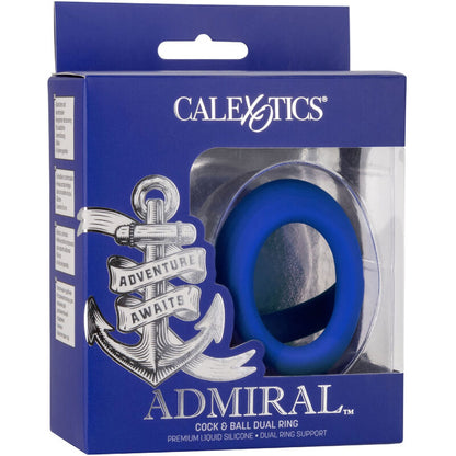 CALEXOTICS - ADMIRAL COCK BALL DOPPELRING BLAU