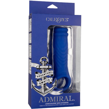 CALEXOTICS - ADMIRAL WAVE PENISCOVER FLÜSSIGSILIKON BLAU