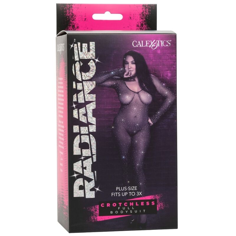 CALEXOTICS - RADIANCE GANZER BODYSUIT OHNE SCHRITT, ÜBERGRÖSSE