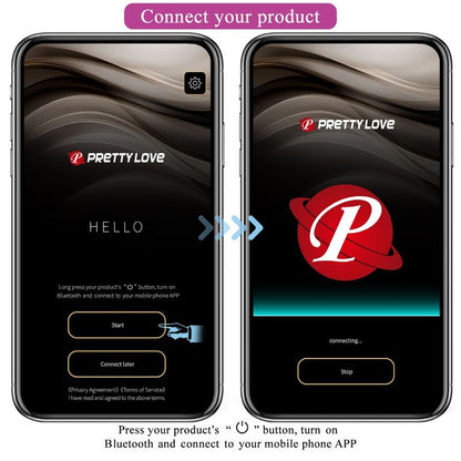 PRETTY LOVE - JAYLEEN VIBRATOR APP-FERNBEDIENUNG LILA
