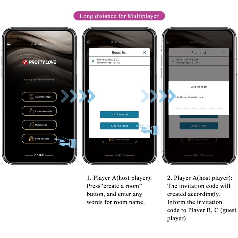 PRETTY LOVE - ELVIRA KEGEL BALLS APP-FERNBEDIENUNG LILA