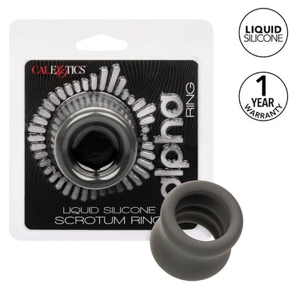 CALEXOTICS - ALPHA SCROTUM STRETCHING RING SCHWARZ
