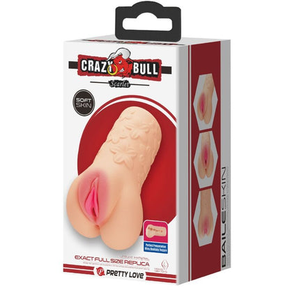CRAZY BULL - SCARLET MASTUBADOR IN VAGINAFORM