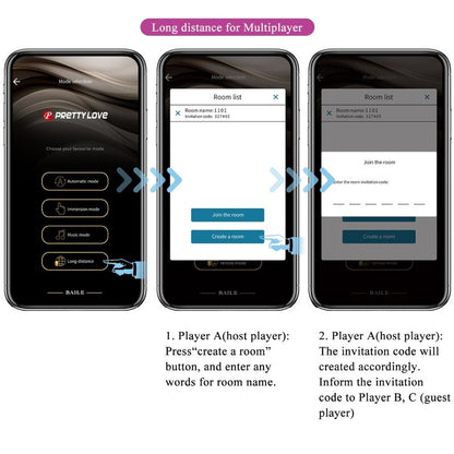 PRETTY LOVE - DOREEN LILA WIEDERAUFLADBARES VIBRIERENDES EI