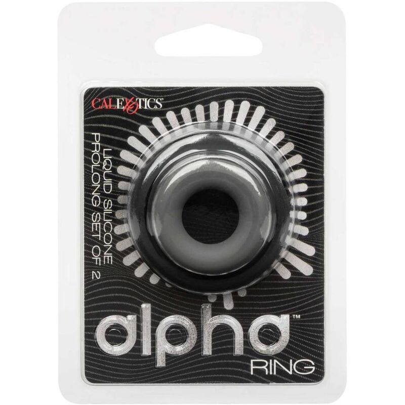CALEXOTICS - ALPHA PROLONG 2ER-SET RING GRAU
