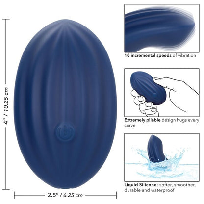 CALEXOTICS - KASCHMIR-SAMT-CURVE BLAU