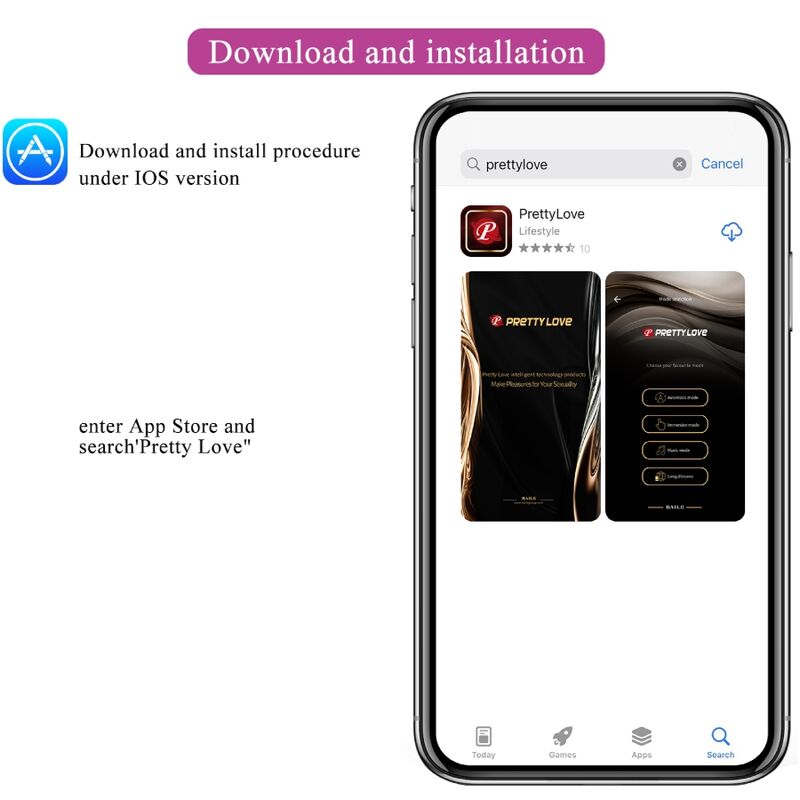 PRETTY LOVE - AUGUST REMOTE GLOBAL DOPPEL-VERGNÜGEN-VIBRATOR