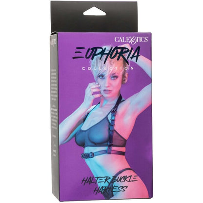 CALEXOTICS - EUPHORIA HALTER BUCKLE HARNESS SCHWARZ