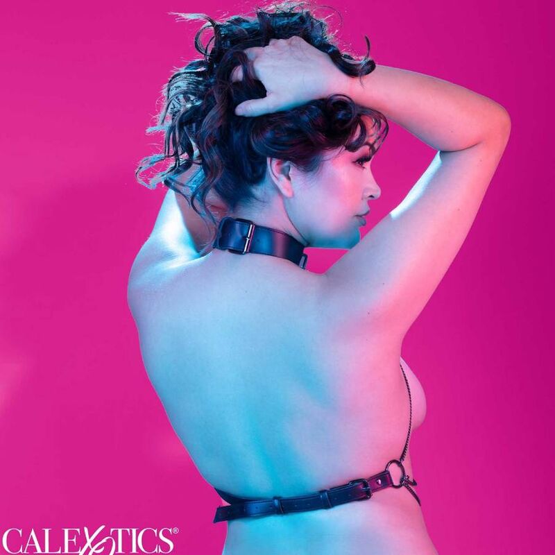 CALEXOTICS - EUPHORIA HALSBAND MIT MEHREREN KETTEN IN ÜBERGRÖSSE