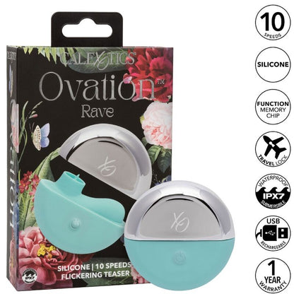 CALEXOTICS - OVATION RAVE STIMULATOR AQUA GRÜN