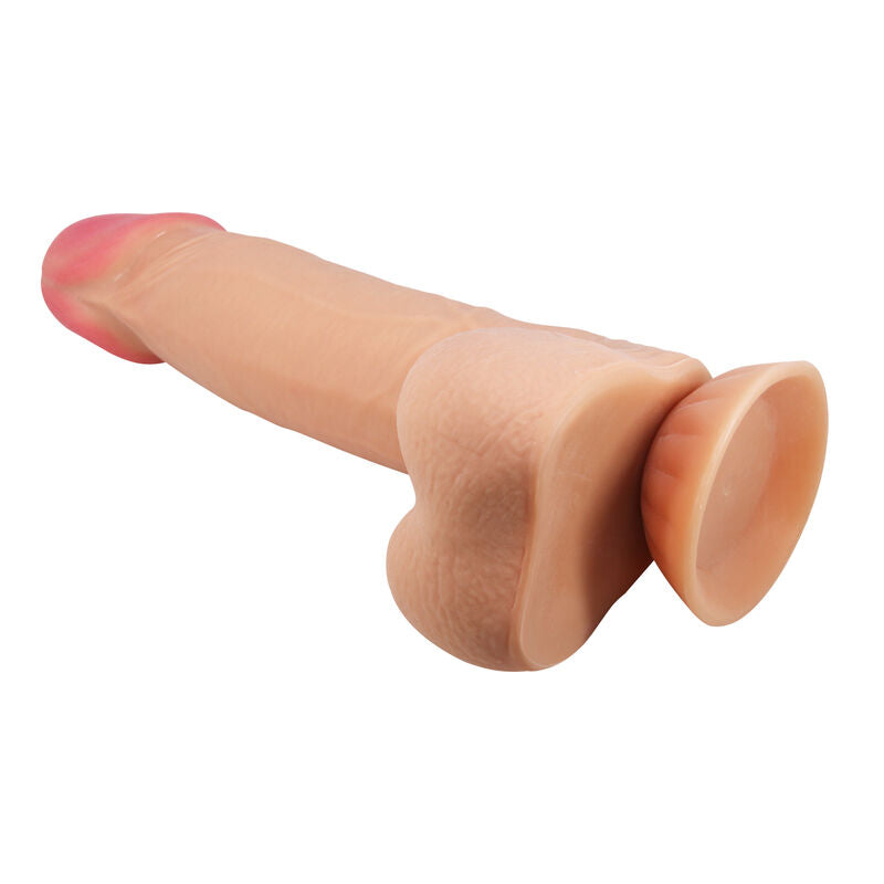 PRETTY LOVE - SLIDING SKIN SERIES REALISTISCHER DILDO MIT GLEITHAUT-SAUGNAPF 21,8 CM