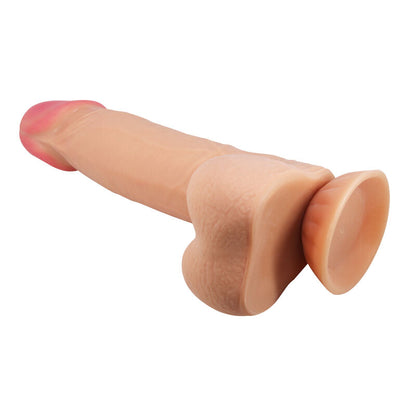 PRETTY LOVE - SLIDING SKIN SERIES REALISTISCHER DILDO MIT GLEITHAUT-SAUGNAPF 21,8 CM