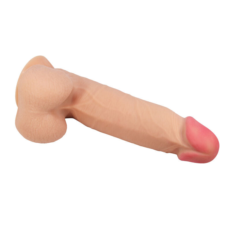 PRETTY LOVE - SLIDING SKIN SERIES REALISTISCHER DILDO MIT GLEITHAUT-SAUGNAPF 21,8 CM